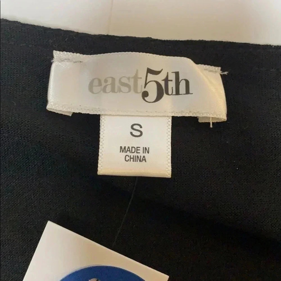 East 5th Batwing Zamba Striped Blouse Top New - Picture 4 of 8